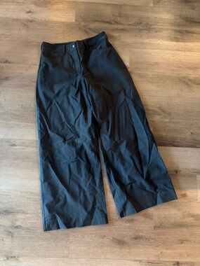 lululemon athletica Black Wide-Leg Pants